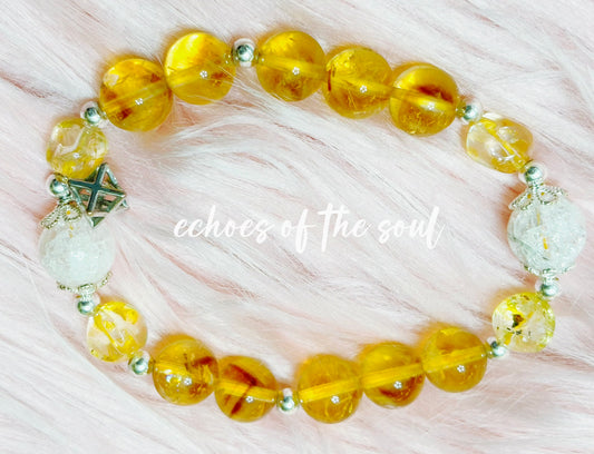 豐盛黃水晶手串