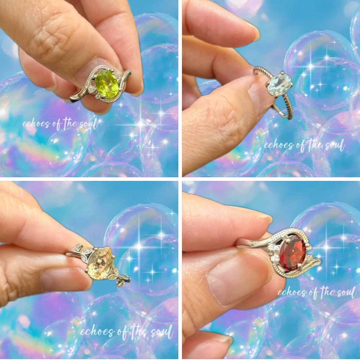 多款限量回饋水晶戒指