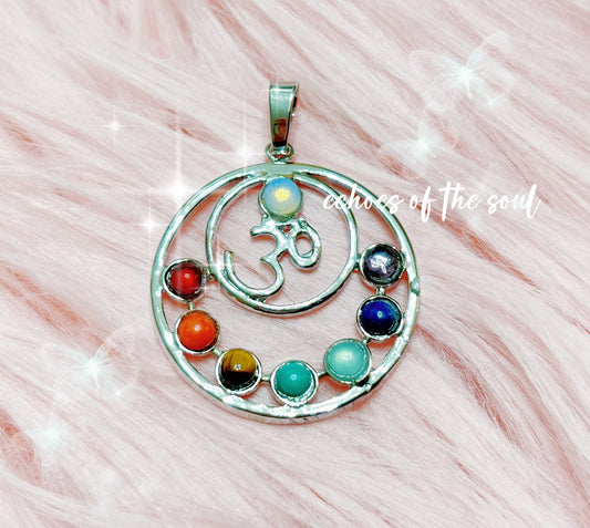 om天然水晶吊墜